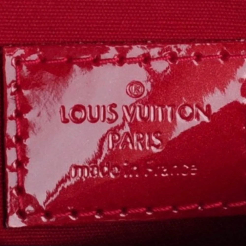 Pomme D'Amour Apple of Love Monogram Vernis Rodeo Drive Bag Louis Vuitton Red
